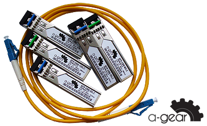  Двухволоконные модули SFP 