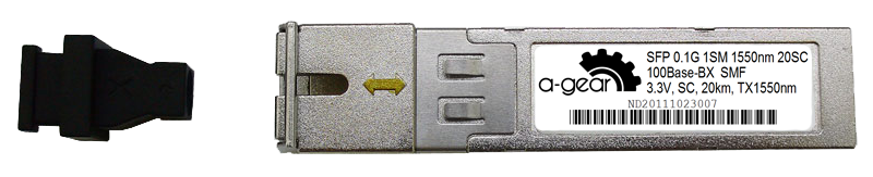 SFP 100M WDM 20km SC TX1550 SFP 100M WDM 20km SC TX1550